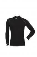 Starks Фуфайка Warm Long shirt мужская черная в Новосибирске