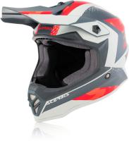 Acerbis Шлем детский Impact Steel Junior Red/Grey в Новосибирске