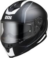 IXS Шлем HX 1100 2.0 Чёрн-серо-белый глянец в Новосибирске