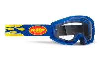 100% Очки FMF Powercore Goggle Flame Navy/Clear Lens в Новосибирске