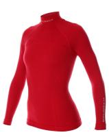 Brubeck Футболка женская дл.рукав Wool Merino 78% Малина в Новосибирске