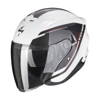 Scorpion Exo Мотошлем Exo-230 Fenix Белый/Карбон в Новосибирске