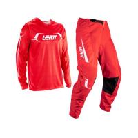 Leatt Детский комплект джерси + штаны Ride Kit 3.5 Jr  V26 Red в Новосибирске