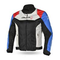 Dimox Мотокуртка текстиль City Traveler Mens Black/Blue/Red в Новосибирске