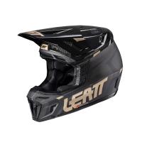 Leatt Шлем кроссовый Moto 9.5 Carbon Kit V26 Black в Новосибирске