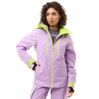 Dragonfly Куртка горнолыжная утепленная Gravity Woman 2025 Purple-Lime в Новосибирске