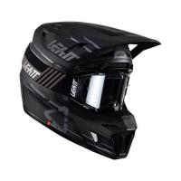 Leatt Мотошлем кроссовый Moto 9.5 Carbon Helmet Kit V26 Black в Новосибирске