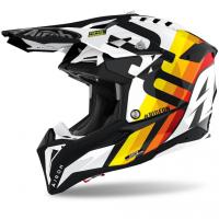 Airoh Мотошлем Aviator 3 Rainbow White Gloss в Новосибирске