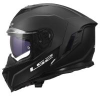 LS2 Мотошлем FF818 Storm III Solid черный в Новосибирске