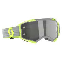 Scott Очки кроссовые Fury LS grey/yellow light sensitive grey works в Новосибирске
