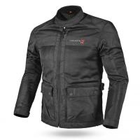 Dimox Мотокуртка текстиль Thunder Mens черный в Новосибирске