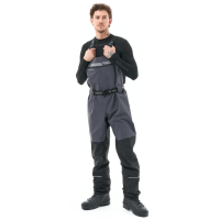 Dragonfly Вейдерсы мембранные Quad Pro 2025 Grey - Black в Новосибирске