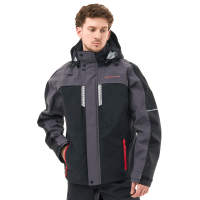 Dragonfly Куртка мембранная Quad Pro Man 2025 Black - Grey в Новосибирске