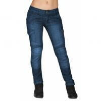 Moteq Женские мотоджинсы Nargiz Women Синие в Новосибирске
