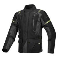 LS2 Мотокуртка мужская Narvik Man Jacket серо-черно-желтый в Новосибирске