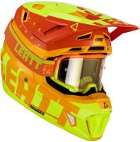 Leatt Шлем кроссовый Kit Moto 7.5 V23 Citrus в Новосибирске