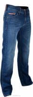 Starks Мотоджинсы Python slim fit Stonewash Синий Потертый в Новосибирске