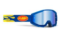 100% Очки FMF Powercore Flame Navy Зеркальная/Синяя линза в Новосибирске
