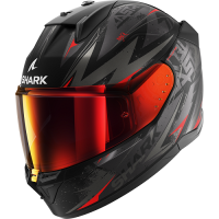Shark Шлем D-Skwal 3 Blast-R Mat Black/Anthracite/Red в Новосибирске