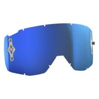 Scott Линзы Hustle MX SGL WKS/OTG electric blue chrome в Новосибирске