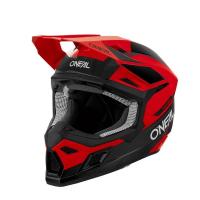 Oneal Шлем кроссовый детский 3Series Youth Race V24 красный/ черный в Новосибирске