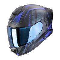 Scorpion Exo Мотошлем Exo-530 Air Theras Черный Матовый/Синий в Новосибирске
