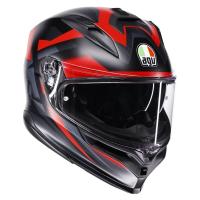 AGV Шлем K7 Черный матовый/Красный в Новосибирске
