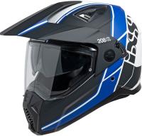 IXS Шлем IXS 208 2.0 Черно-Белый Синий в Новосибирске