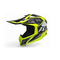AiM Шлем RH855 Carbon Terrain Black/Yellow в Новосибирске