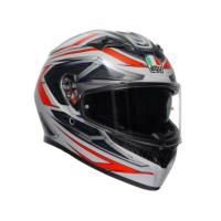 AGV Шлем K3 22.06 Space Matt White/Red Fluo в Новосибирске