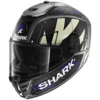 Shark Шлем Spartan RS Stingrey Mat Antracite/Antracite/Blue в Новосибирске