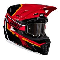 Leatt Шлем кроссовый  7.5 V26 Red + очки Velocity 4.5 в Новосибирске