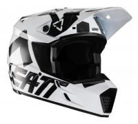 Leatt Шлем кроссовый Moto 3.5 Helmet White в Новосибирске