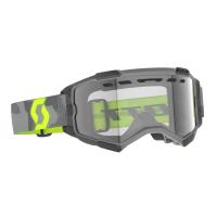 Scott Очки Fury Enduro light grey/neon yellow/clear в Новосибирске