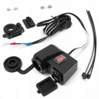 Extreme Style Розетка USB 2 порта на руль, 5 V, 3.1 A MUS04-L в Новосибирске