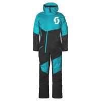 Scott Комбинезон зимний женский Back-X Dryo black/breeze blue  в Новосибирске
