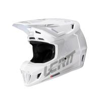 Leatt Шлем кроссовый Helmet Kit Moto 7.5 V25 White в Новосибирске
