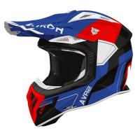Airoh Шлем Aviator Ace 2 Shield Blue-Red Gloss в Новосибирске