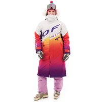 Dragonfly Плащ зимний Race Coat Winter Sunset Woman 2025 Orange - Violet в Новосибирске