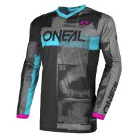 Oneal Джерси женская Roller черный/бирюзовый в Новосибирске