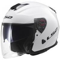 LS2 шлем OF521 Infinity Solid Белый в Новосибирске