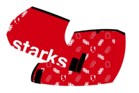Starks муфта на руль Warm Cross Красный/Черный в Новосибирске