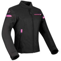 Bering Куртка текстильная женская Lady Riva Black/Fuxia в Новосибирске