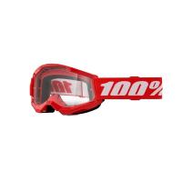 100% Очки подростковые Strata 2 Junior Red / Clear в Новосибирске