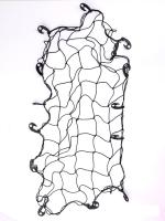 STARKS Сетка багажная NET KVADRO (80/80) Чёрный в Новосибирске