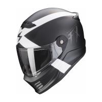 Scorpion Exo Мотошлем Covert-FX Gallus Черный Матовый/Белый в Новосибирске