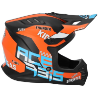 Acerbis Шлем детский Profile Junior Black/Orange в Новосибирске