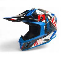 AiM Шлем RH855 Carbon Razor Blue/Red в Новосибирске