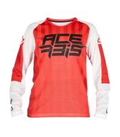 Acerbis Джерси детское MX J-Windy Five Kid Vented Red/White в Новосибирске