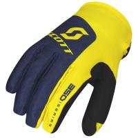 Scott Перчатки 350 Track blue/yellow в Новосибирске
